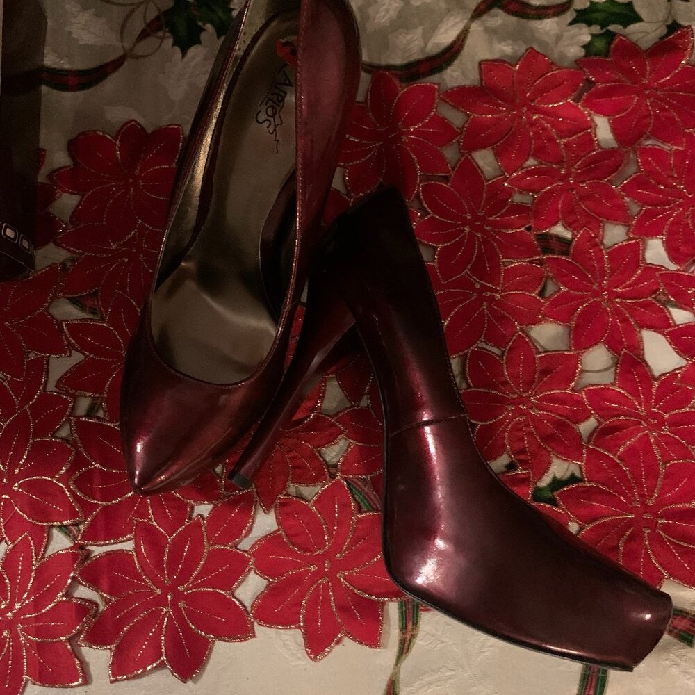 Brand New - Fabulous Burgandy Carlos Santana Shoe